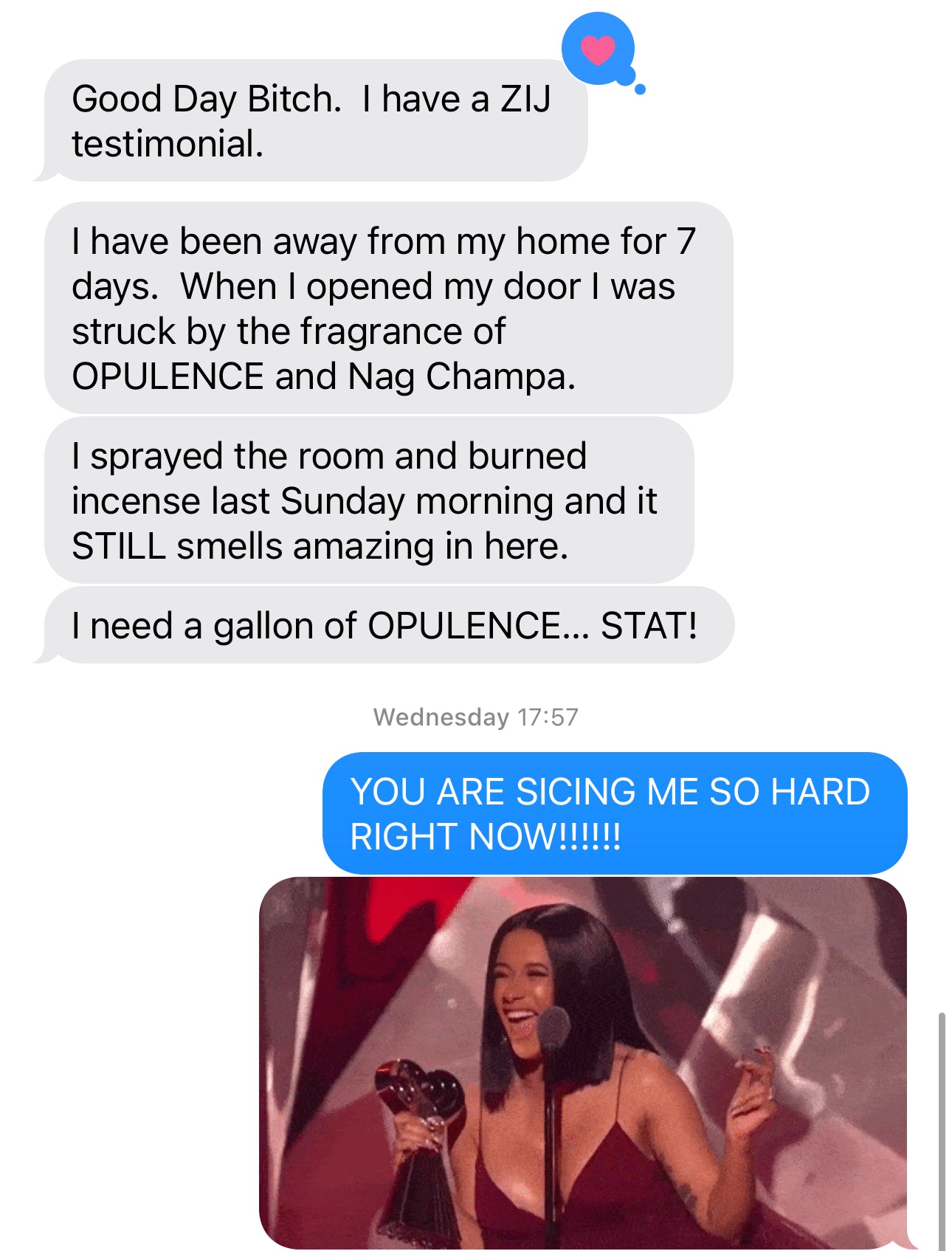 OPULENCE 5 oz Bath & Body Honey