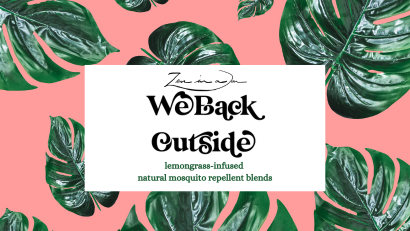 "We BACK Outside!" Mosquito Repellent Set (Honey & Mist)