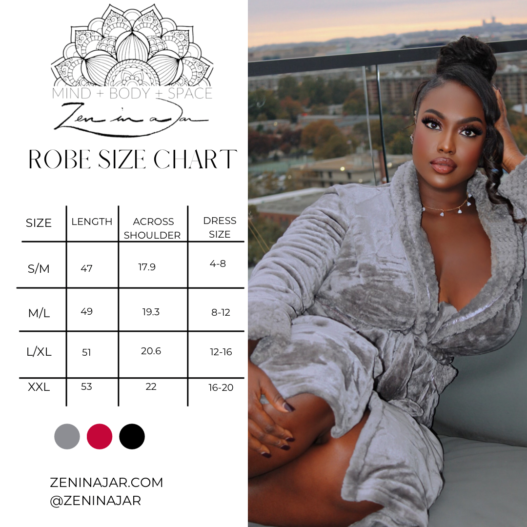 “A Sunday Kind of Love” ZIJ Plush Bathrobe