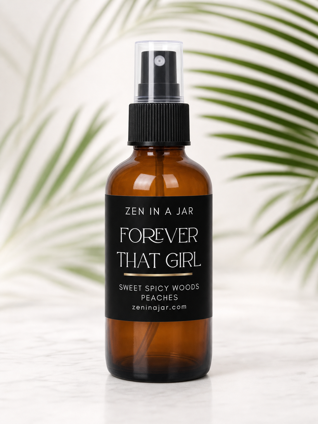Forever That Girl 2oz Hair & Body Mist - Juicy Peaches + Sweet & Spicy Woods