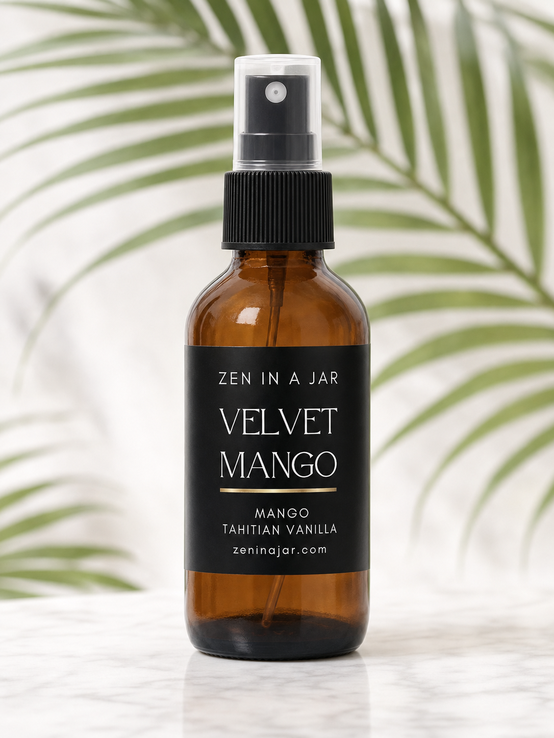 Velvet Mango 2oz Hair & Body Mist - Tahitian Vanilla + Ripe Mango